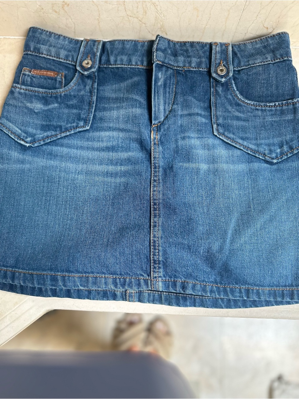 D&G Blue Denim Mini Skirt - Women's
